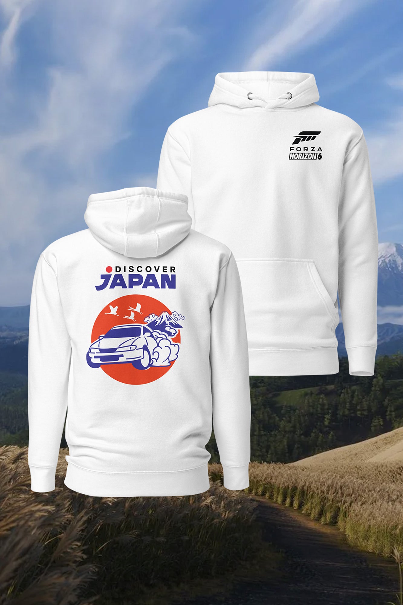Forza Horizon 6 Discover Japan Hoodie - White