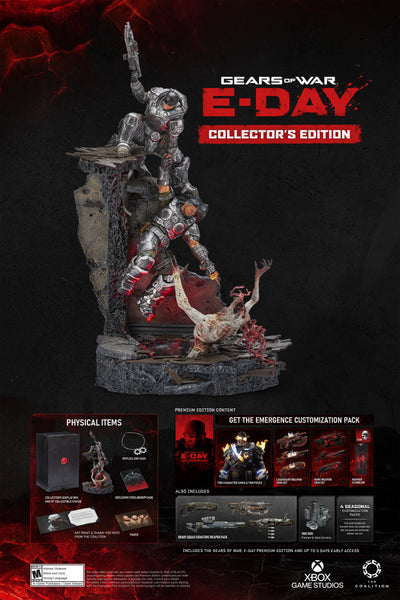 Gears of War E-Day Collector's Edition – XBOX Game Studios Shop