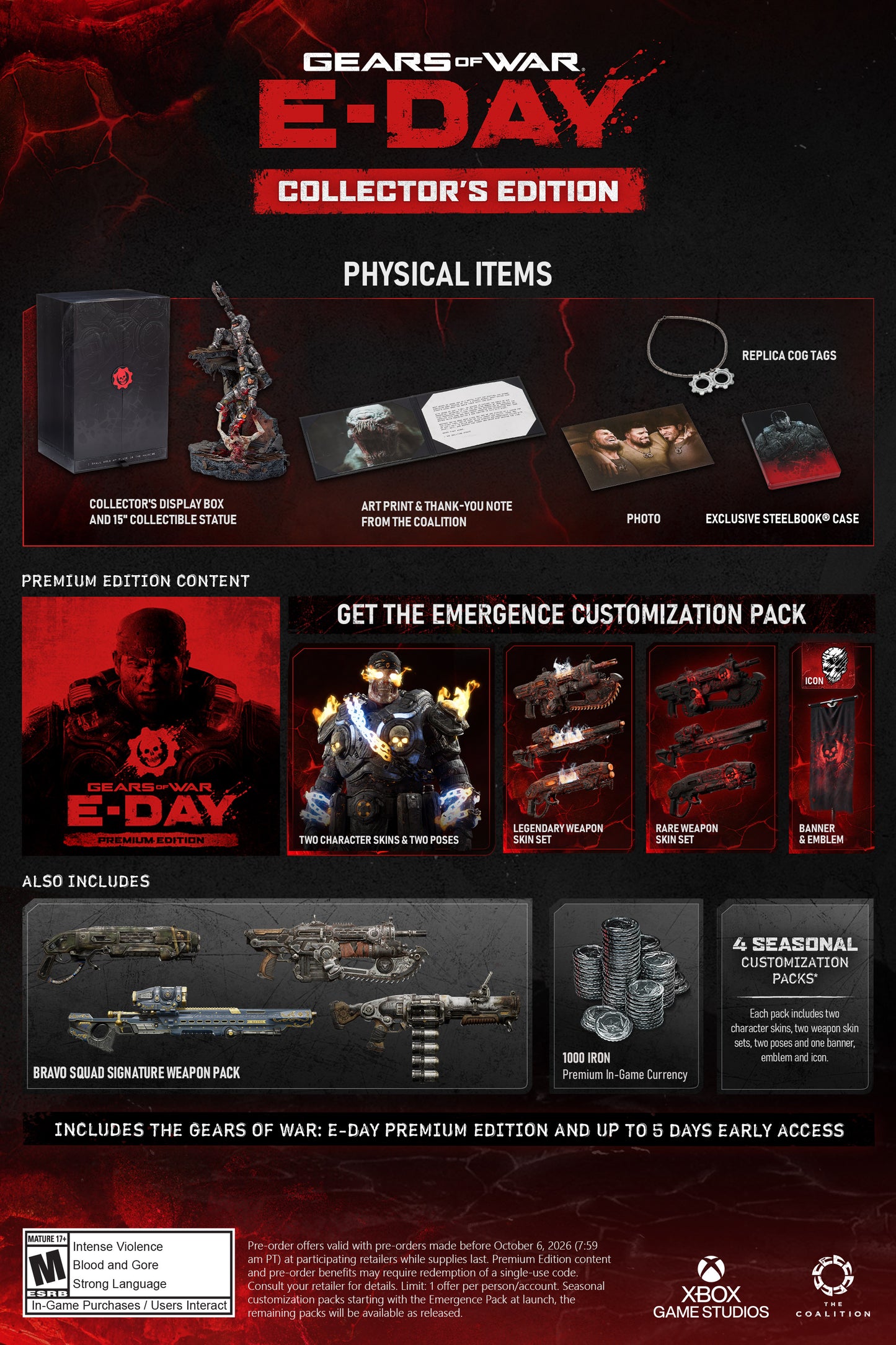 Gears of War E-Day Collector’s Edition