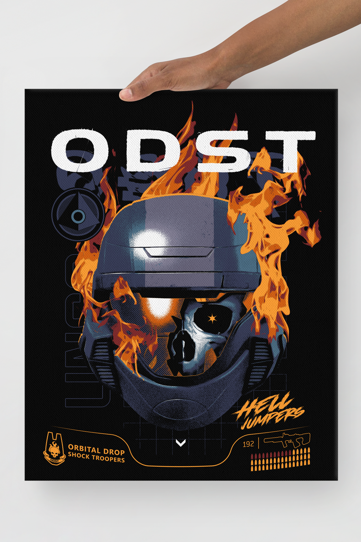 Halo ODST Helljumpers Canvas Print