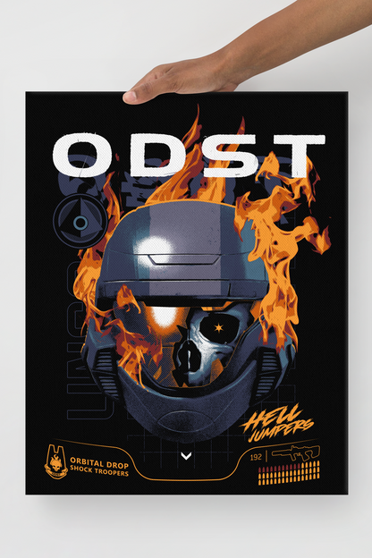 Halo ODST Helljumpers Canvas Print