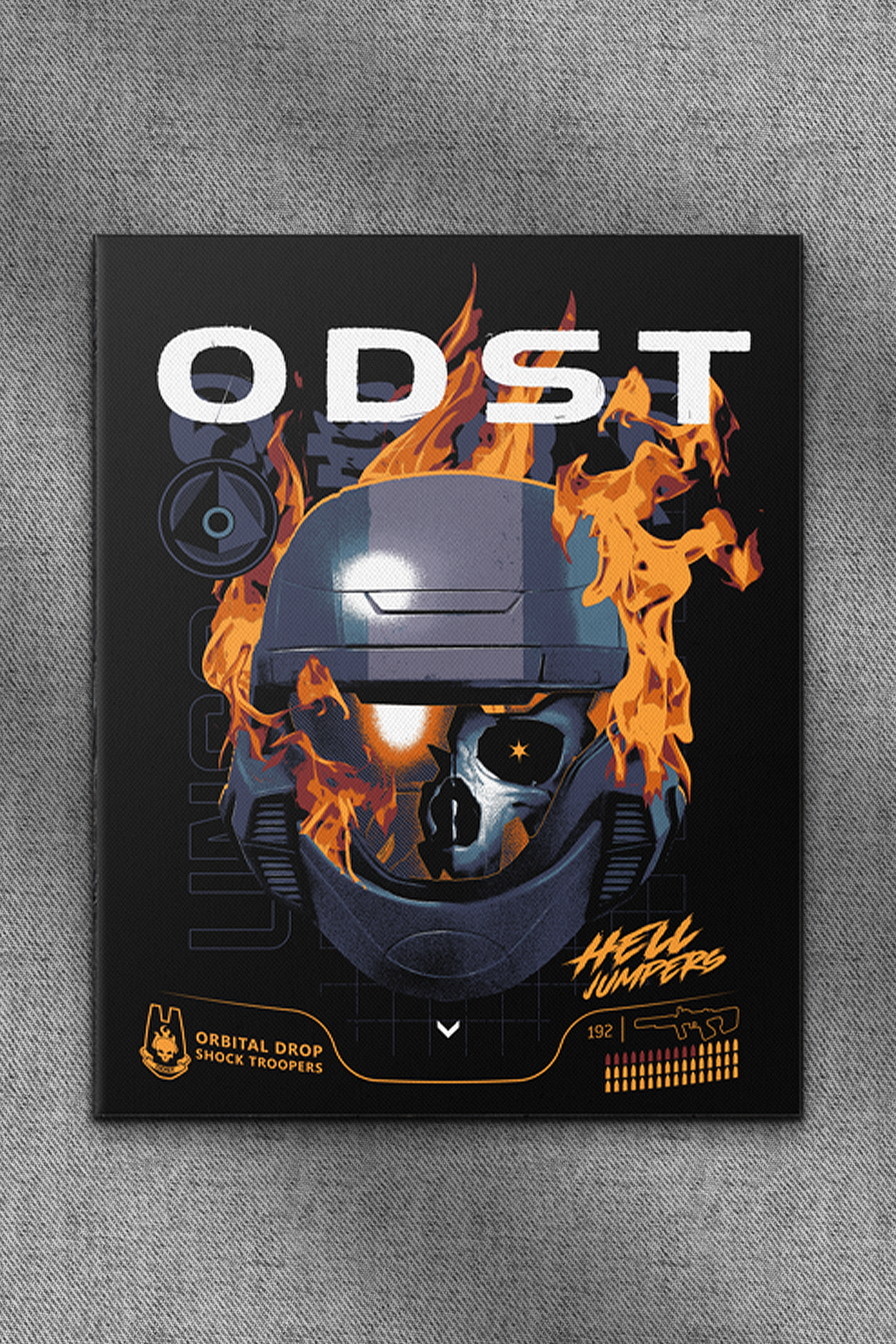 Halo ODST Helljumpers Canvas Print