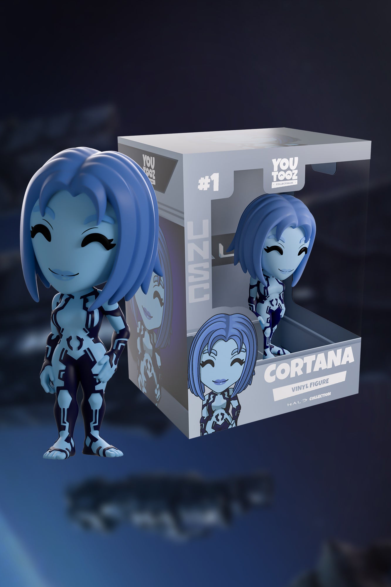 cortana Halo Cortana Vinyl Figure by Youtooz – XBOX Game Studios Shop