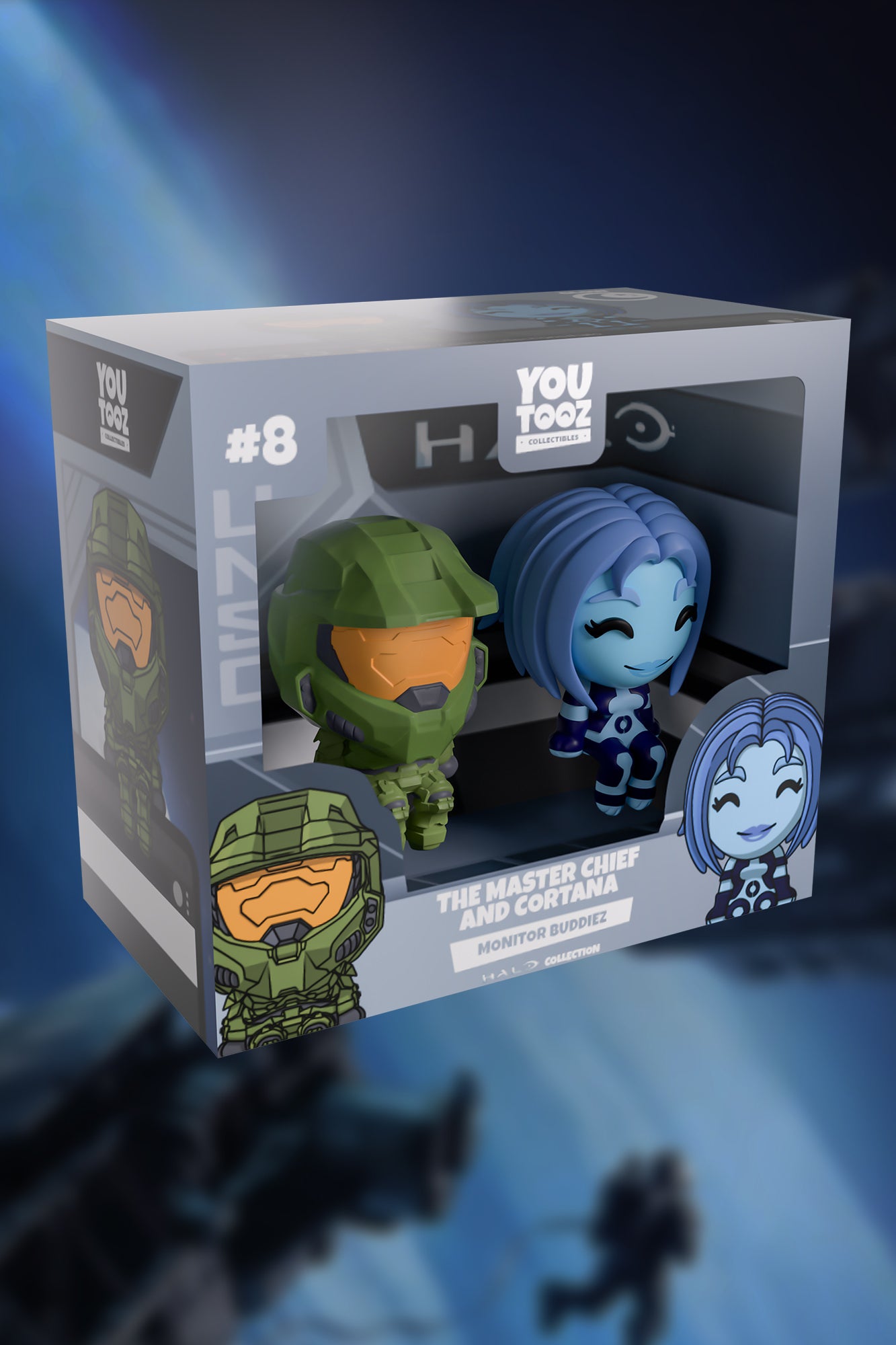 Halo The Master Chief & Cortana Monitor Buddiez by Youtooz
