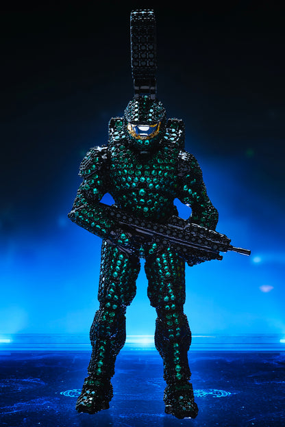Halo x King Ice - Mark VI Master Chief Necklace