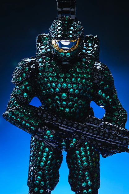 Halo x King Ice - Mark VI Master Chief Necklace