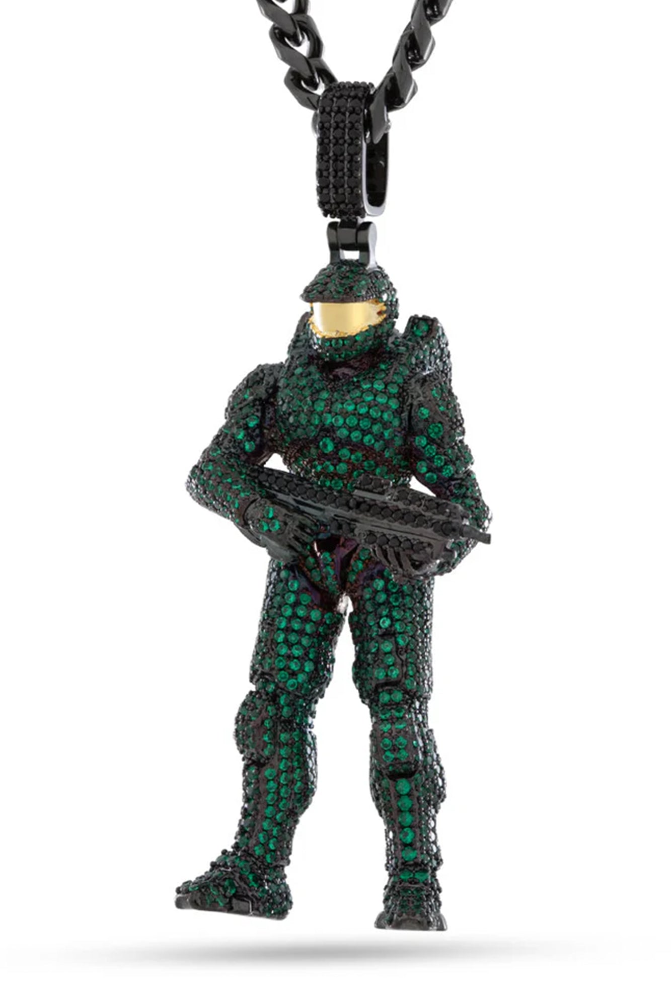 Halo x King Ice - Mark VI Master Chief Necklace