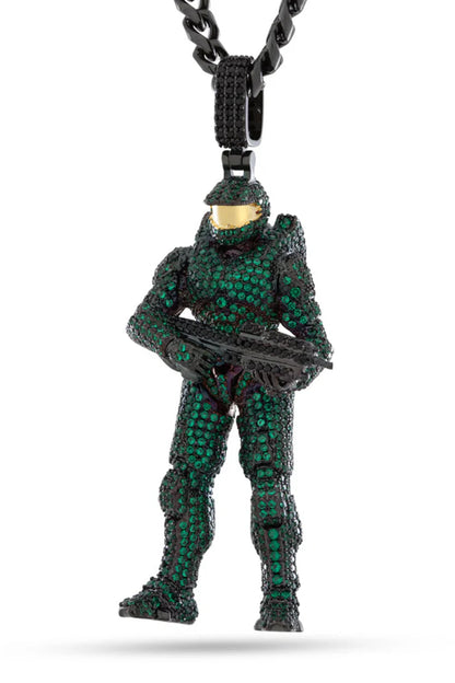 Halo x King Ice - Mark VI Master Chief Necklace
