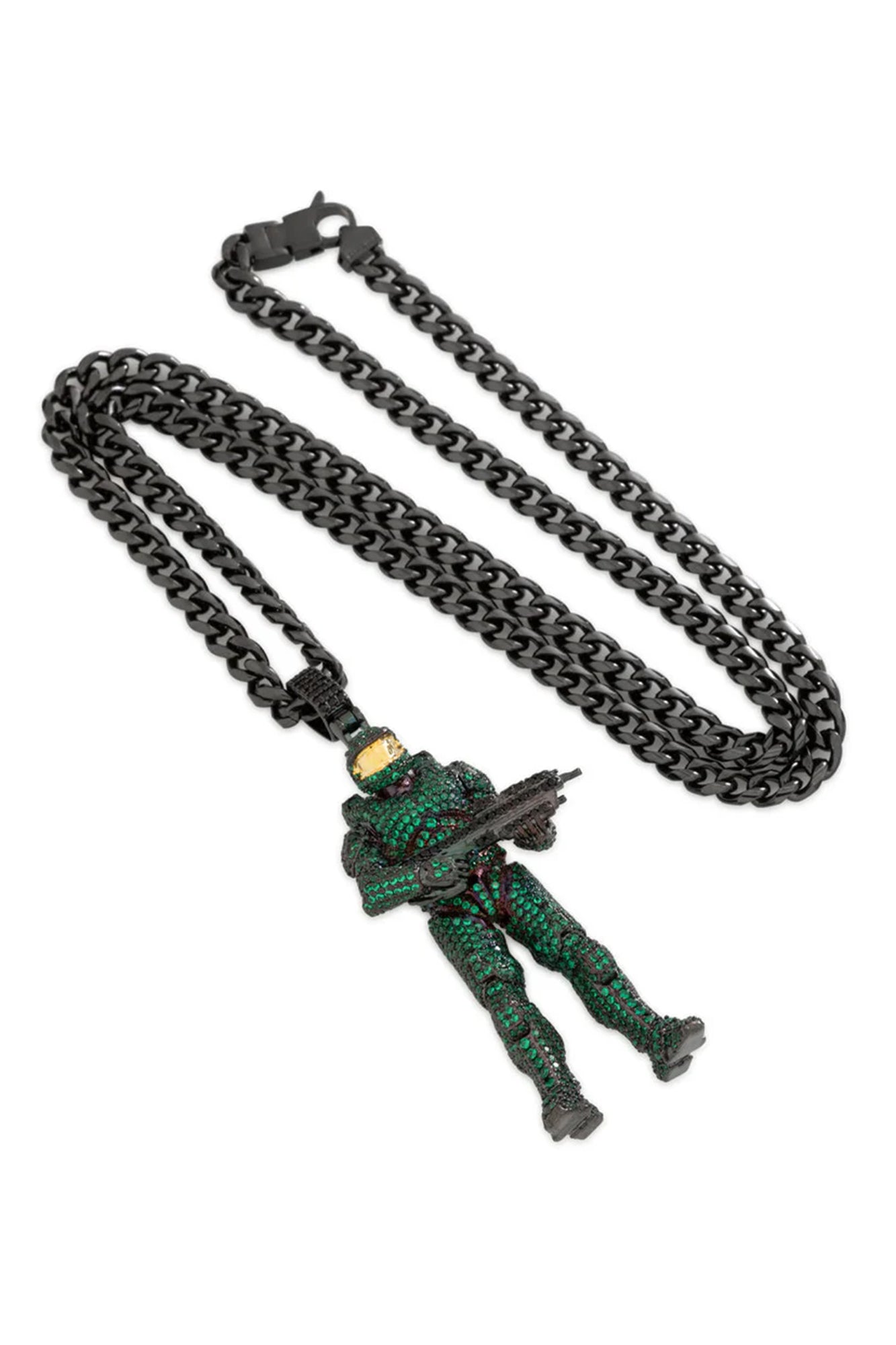 Halo x King Ice - Mark VI Master Chief Necklace