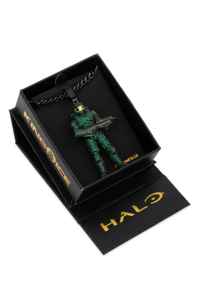 Halo x King Ice - Mark VI Master Chief Necklace