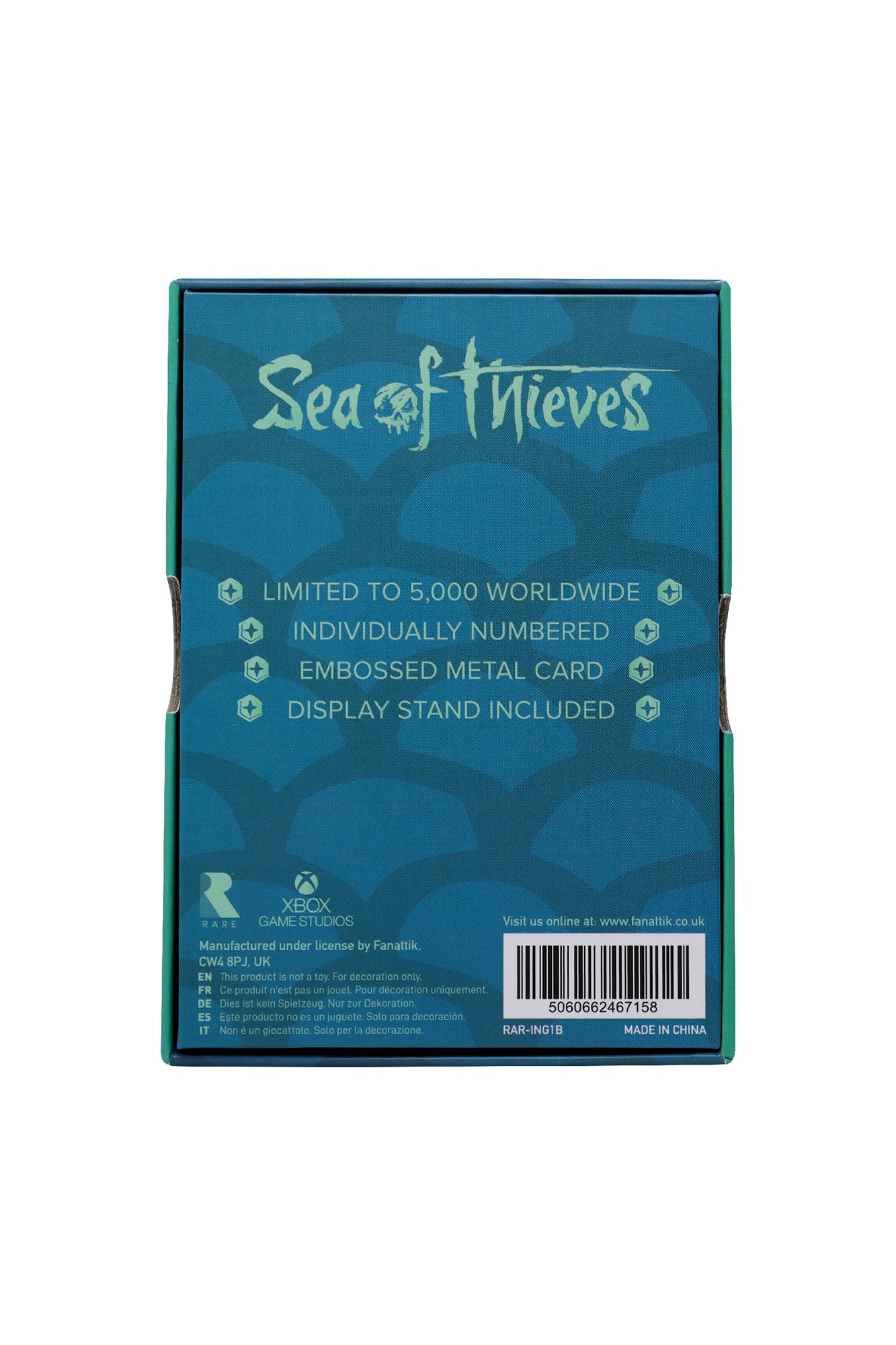 Sea of Thieves Limited Edition The Rare Collection Ingot by Fanattik