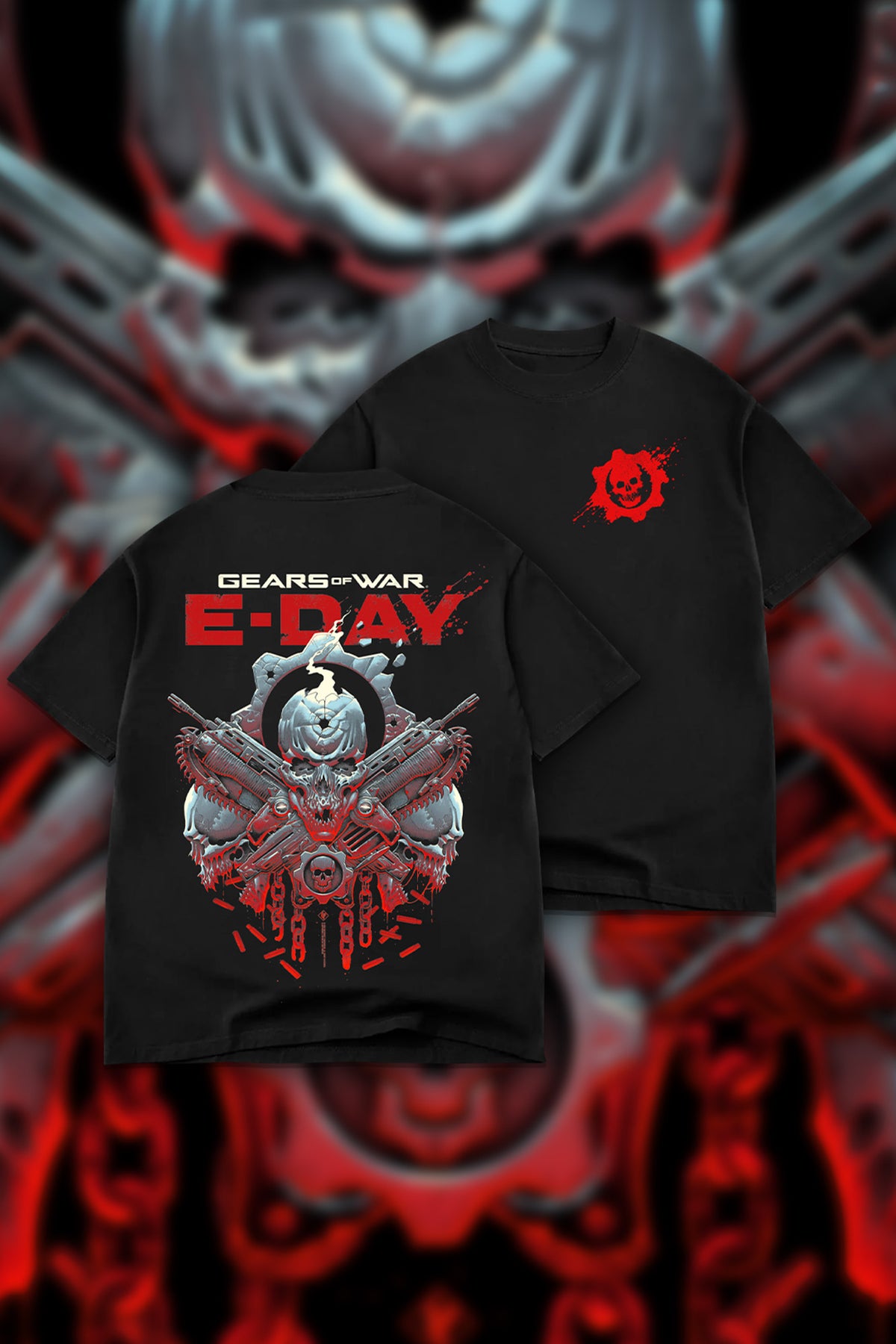 Gears of War Brutality Tee  designed by Luke Preece