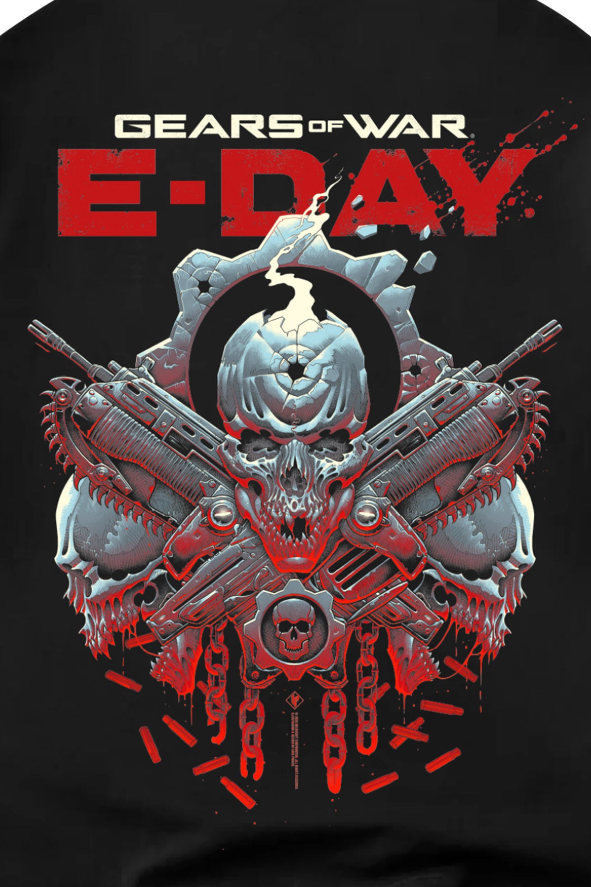 Gears of War Brutality Tee  designed by Luke Preece