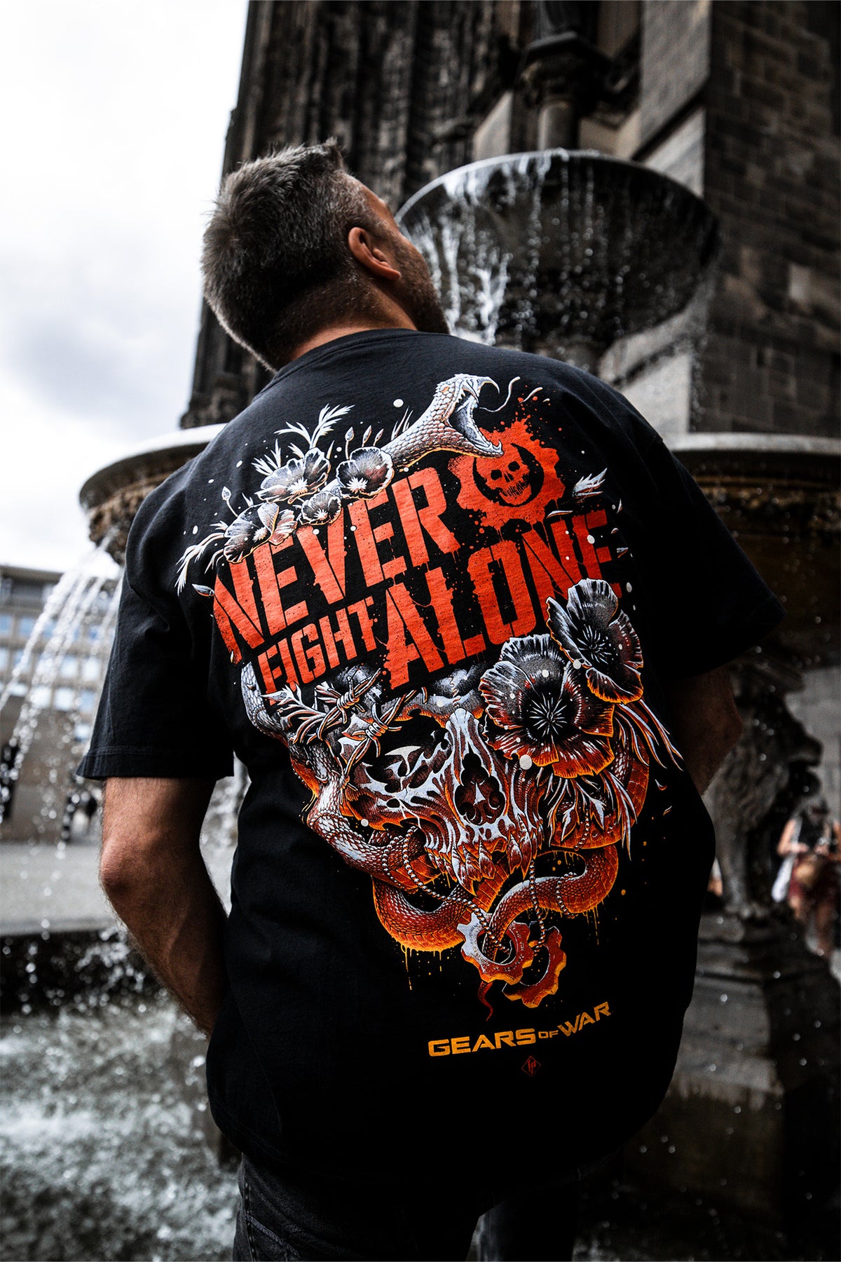 Gears of War Never Fight Alone Limited Edition Tee