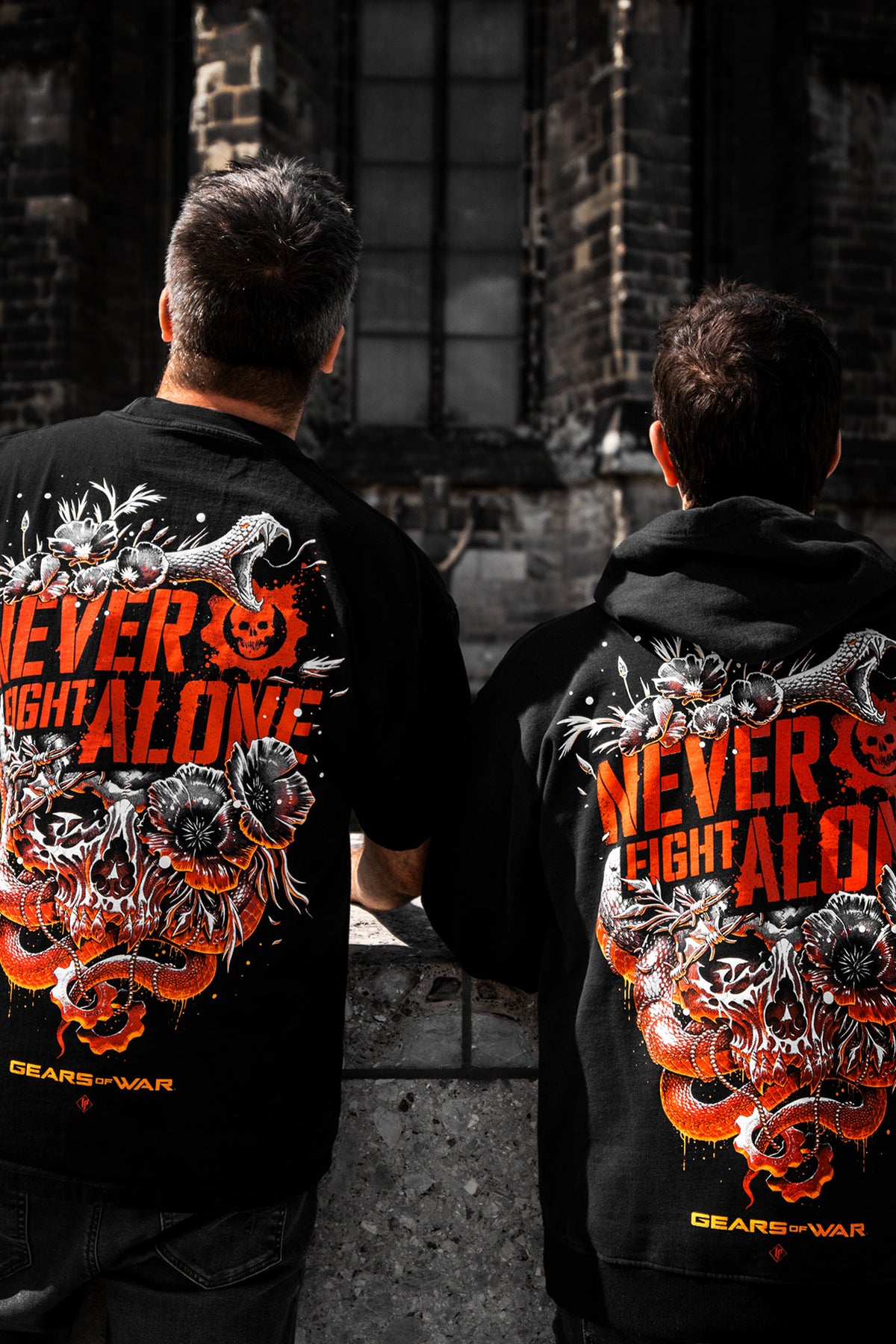 Gears of War Never Fight Alone Limited Edition Tee